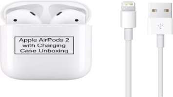 Apple AirPods 2 with Charging Case Unboxing