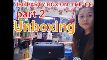 JBL PARTYBOX on the GO|BUHAY ABROAD|part 2