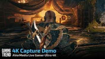 AVerMedia Live Gamer Ultra 4K Capture demo - [Gaming Trend]