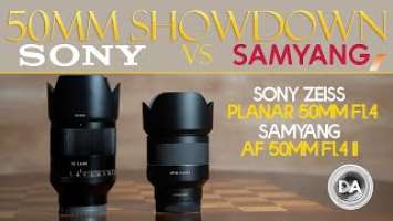 50mm Showdown: Samyang 50mm F1.4 II vs Sony Planar 50mm 1.4