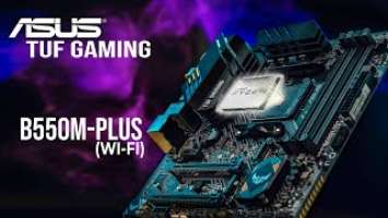 Top Spec at Mid Range Price - ASUS TUF Gaming B550M Plus Wi-Fi Motherboard