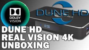 Dune HD Real Vision 4K Unboxing. Dolby Vision! Dolby Atmos Home Theater Media Streamer.