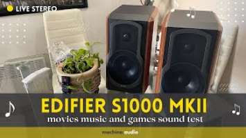 EDIFIER S1000 MKii Sound test Music Movies & Games