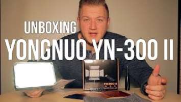Yongnuo OS03221 YN300 II Test Profi Videolicht / Kameralicht Unboxing German