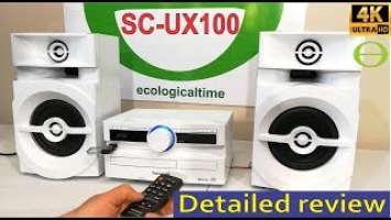 Unboxing and review of the Panasonic SC-UX100 Min Hi-Fi