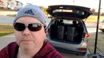 Tailgaters Special  JBL Partybox 110  100 Max Volume Test. Plugged in, Bass Boost 1, 25ft away