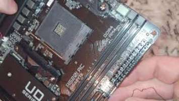 Unboxing Gigabyte UD A520i ITX AC motherboard with wifi, AMD Ryzen 3xxx and 4xxx only
