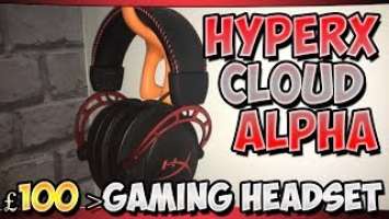 HyperX Cloud Alpha unboxing + review! - Best GAMING HEADSET under £100!