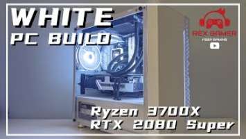 【Rex Gamer】Gaming PC Build | Ryzen 3700X | ASRock B550M Pro4 | ASUS RTX 2080 Super | White