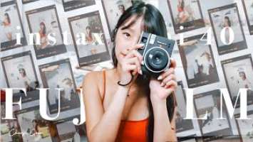 Thoughts on FUJIFILM instax mini 40 | Review & Unboxing | Cheryl Goer
