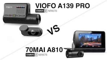 RAINY - Viofo A139 Pro vs 70mai A810 : 4K Dashcam