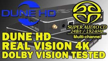 Dune HD Real Vision 4K Media Streamer Review - Dolby Vision and SACD / FLAC High Res Audio TESTED!