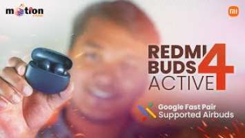 Redmi Buds 4 Active TWS Bangla Review | ENC & App Control | Google Fast paired.