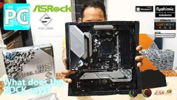 Unboxing ASRock B550M Steel Legend Motherboard - Features at impressions at a Glance
