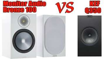 SOUND BATTLE - KEF Q350 vs Monitor Audio Bronze 100 [Sound Comparison] Marantz PM7000N