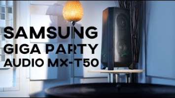 Test: Samsung Giga Party Audio MX-T50