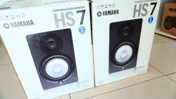 Under $700 for a Pair! The Yamaha HS7 Studio Monitors are BEAUTIFUL