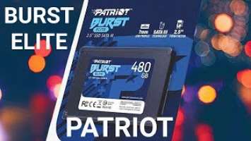 Обзор ссд Patriot Burst Elite 480 gb Элитный?