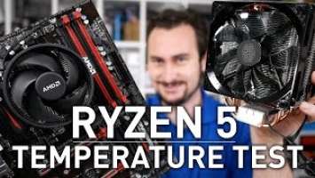 AMD Wraith Spire vs. Cooler Master 212: Ryzen 5 Temp Test!
