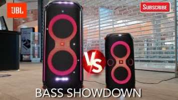 JBL Partybox 710 vs Partybox 110 Bass comparison