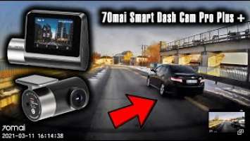 НОВИНКА 2021 Автомобильный ВИДЕОРЕГИСТРАТОР 70mai Smart Dash Cam Pro Plus+A500S