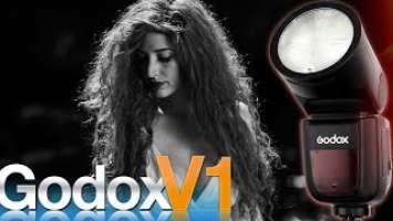 New GODOX V1 Round-Head Flash ll Best Flash for Photographers