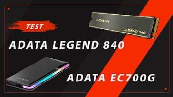 Test ADATA LEGEND 840 1TB și RACK ADATA EC700C