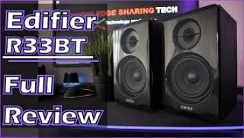 Edifier R33BT computer speakers Complete review