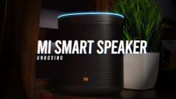 Unboxing the Mi Smart Speaker...