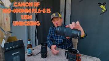Canon RF 100-400mm F5.6-8 IS USM unboxing