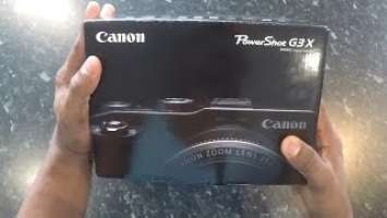 Canon G3X Unboxing | Irshad Ali