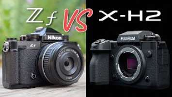 เปรียบเทียบกล้อง Nikon ZF VS Fujifilm X-H2 by Mr Gabpa