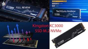 Kingston KC3000 SSD 2TB M.2 NVMe PCI Express 4.0 REVIEW