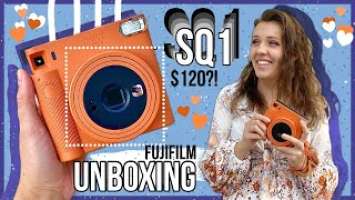 FUJIFILM INSTAX SQUARE SQ1- Newest Instant Camera Unboxing review