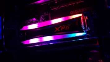 XPG Spectrix S40G RGB Review مراجعة وحدة تخزين