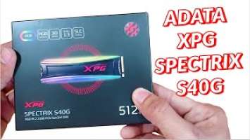 ADATA XPG SPECTRIX S40G | RGB NVME M.2 SSD | UNBOXING | INSTALLATION | BUDGET GAMING SSD