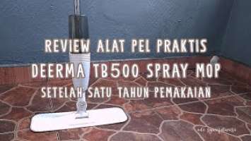 review deerma spray mop | deerma tb500 | alat pel praktis