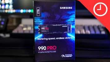 Top of its class: Samsung 990 Pro SSD 2 Tb M.2 NVMe Drive
