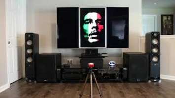 Chillin with music vibes on Mother's Day - Polk Audio S60 and Dual Rythmik FVX15s, 2.2CH