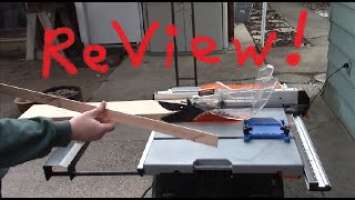 WEN 3720 10 inch Table Saw REVIEW