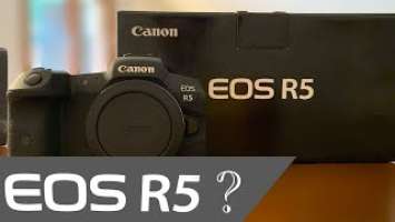 Switching to Mirrorless System after 14 years of DSLR ! Unboxing &I  First Impressions Canon EOS R5