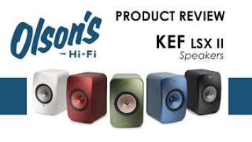 KEF LSX 2 Speaker Video Review.