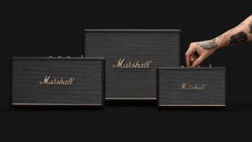 Marshall New Hard-Rocking Bluetooth Speakers: Acton III, Stanmore III, and Woburn III (2022)