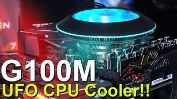 UFO Shaped CPU Cooler! -- Cooler Master MasterAir G100M