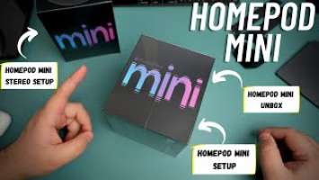Apple HomePod Mini Unboxing And Setup