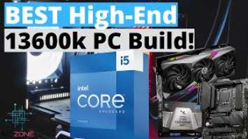 The Best High-End 13600k PC Build! MSI MAG Z790 TOMAHAWK WIFI, GeForce RTX 4070 Ti ($2000)