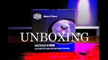 Unboxing - Cooler Cpu Cooler Master Masterair G100m