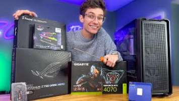 The GLORIOUS i7 14700K Gaming PC Build 2023! - LIVE!