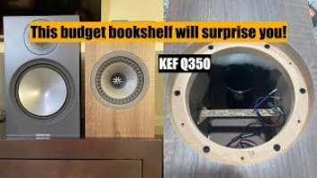A Review of The KEF Q350 Bookshelf Speakers