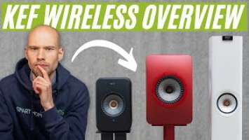 KEF Wireless Range Overview: LSX II, LS50 Wireless II & LS60